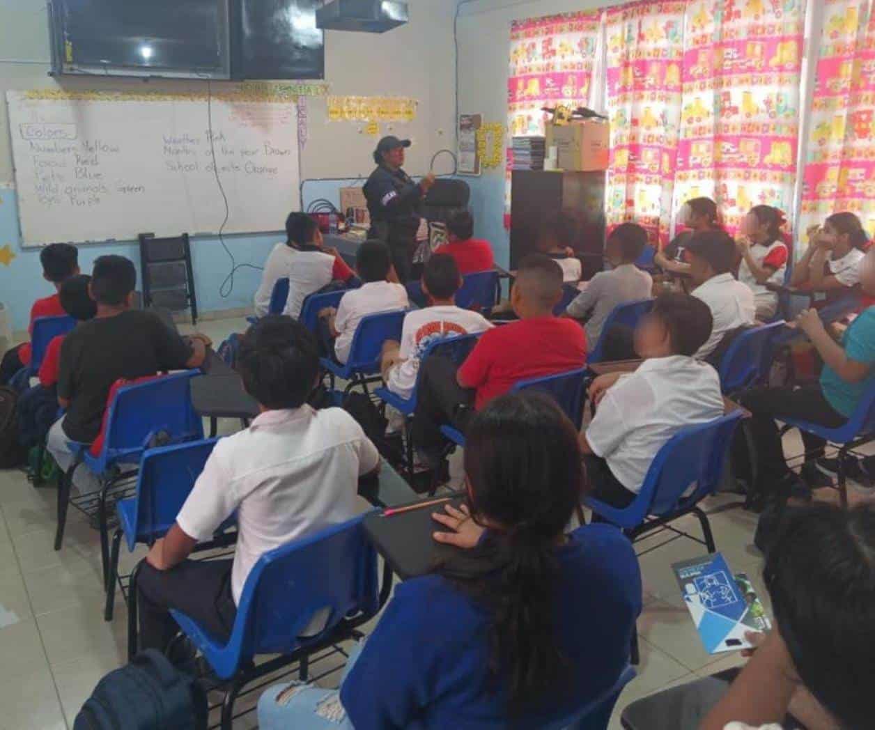 Previenen violencia y adicciones en escuelas
