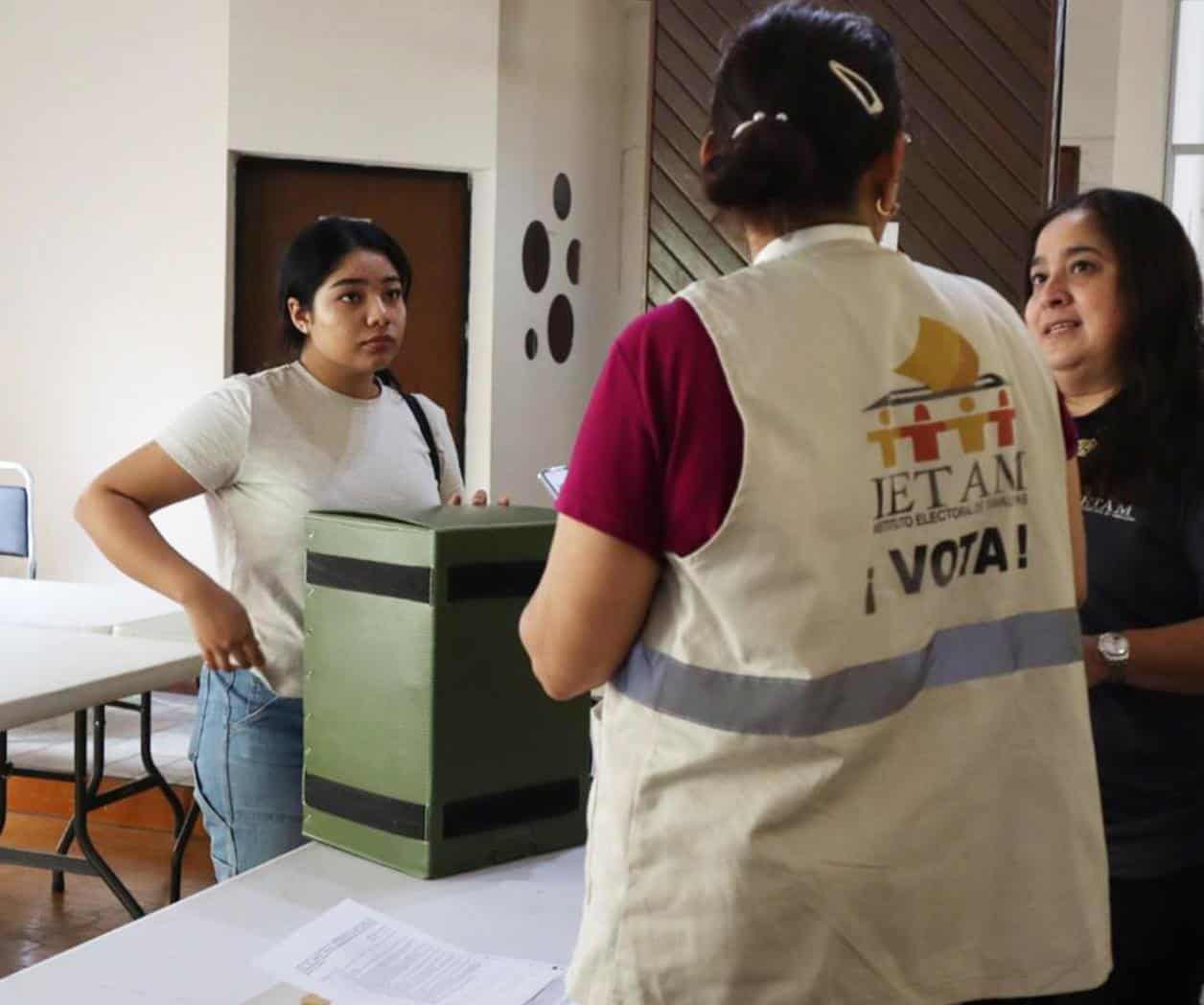 Acelera Ietam entrega de los paquetes electorales