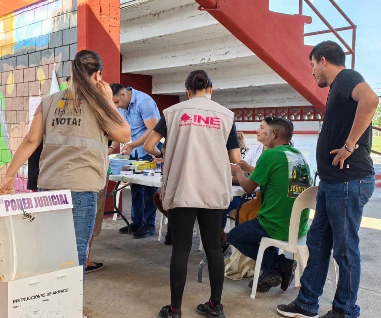 Poca participación en jornada electoral
