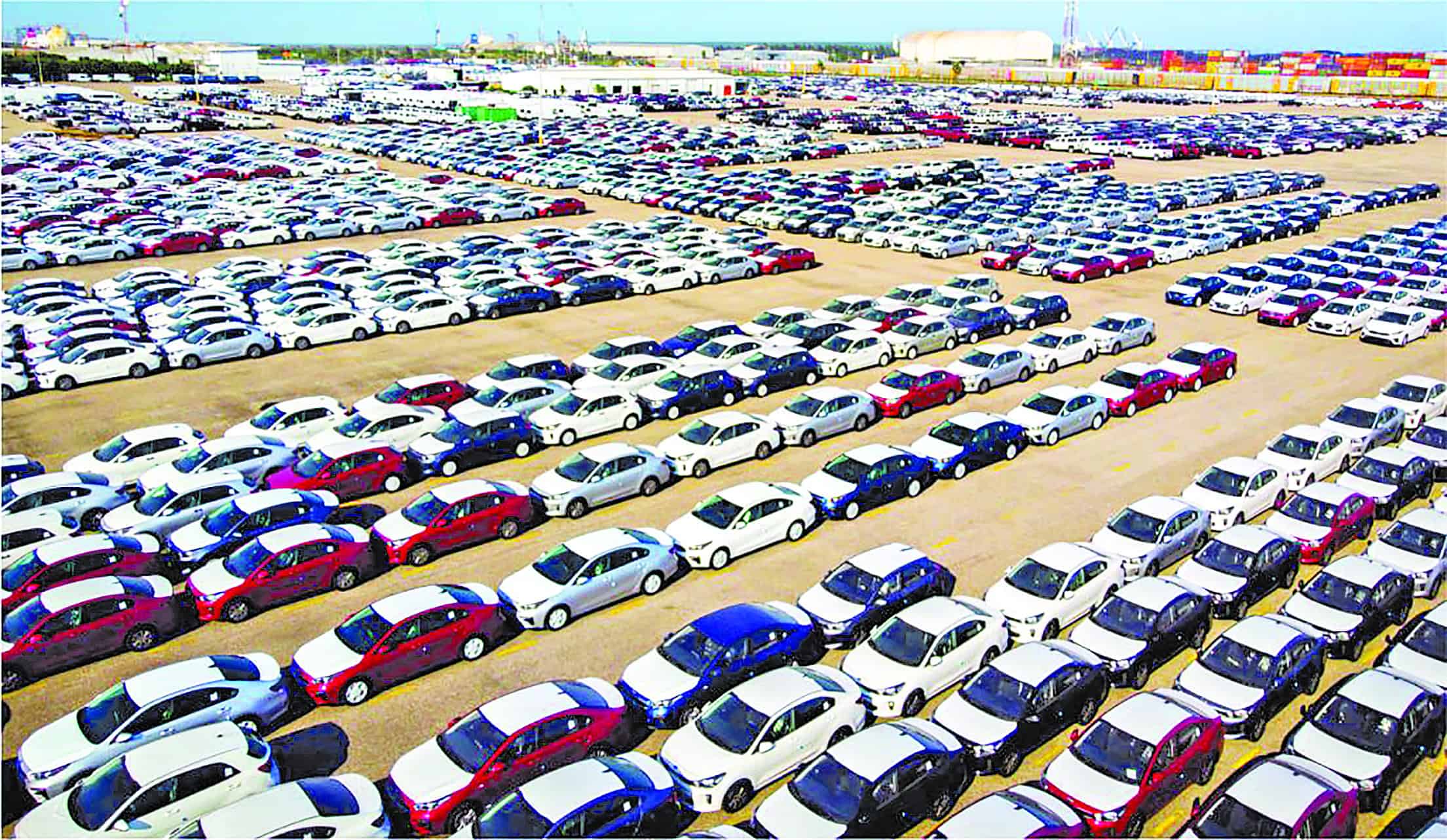 Cae exportación de automóviles