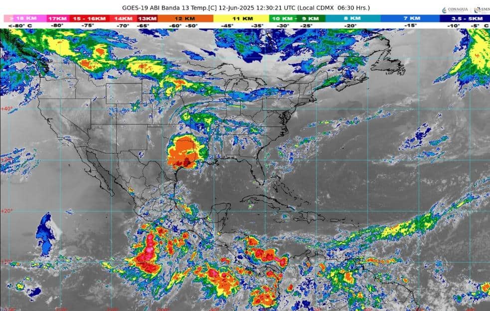 Pronostican lluvias puntuales para Tamaulipas
