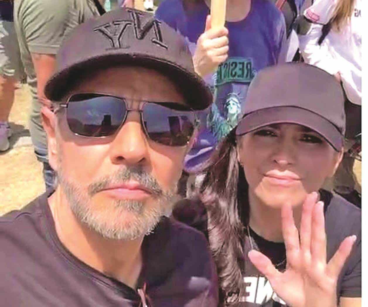 Protestan contra Trump