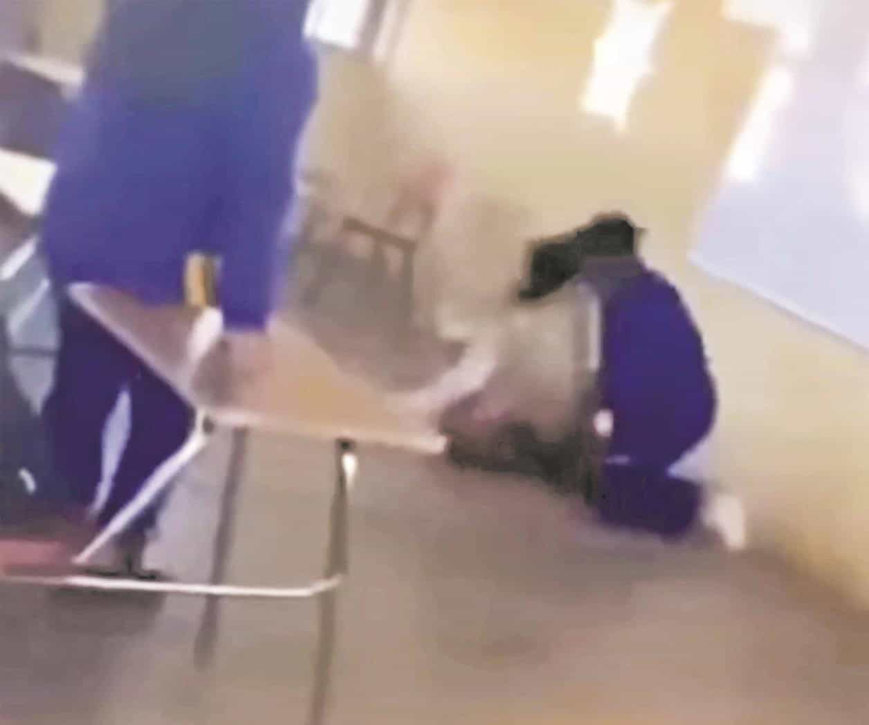 Graban riña entre alumnas