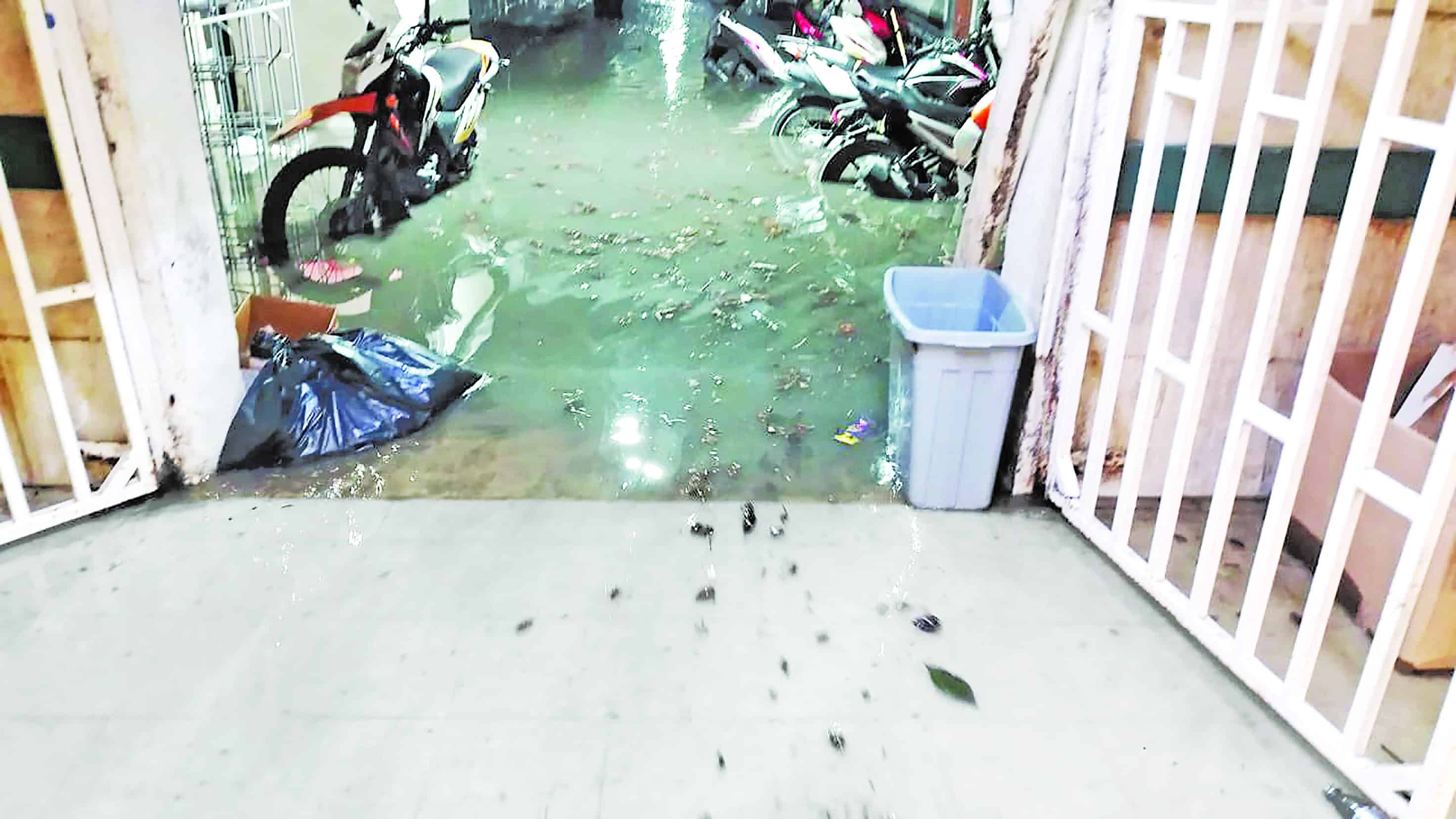 Nueva inundación en clínica del IMSS