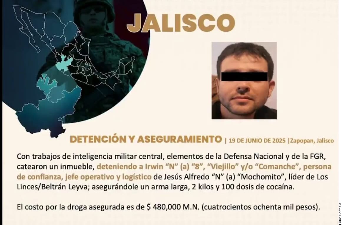 Relaciona Harfuch a El 8 con homicidio de federal 