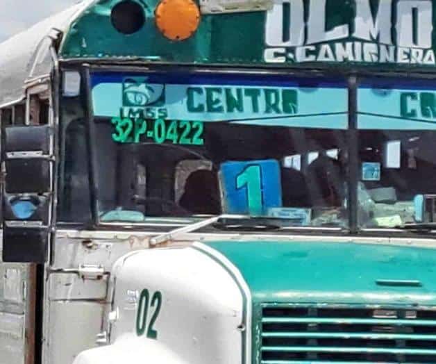 Establecen tarifa oficial en autobuses urbanos
