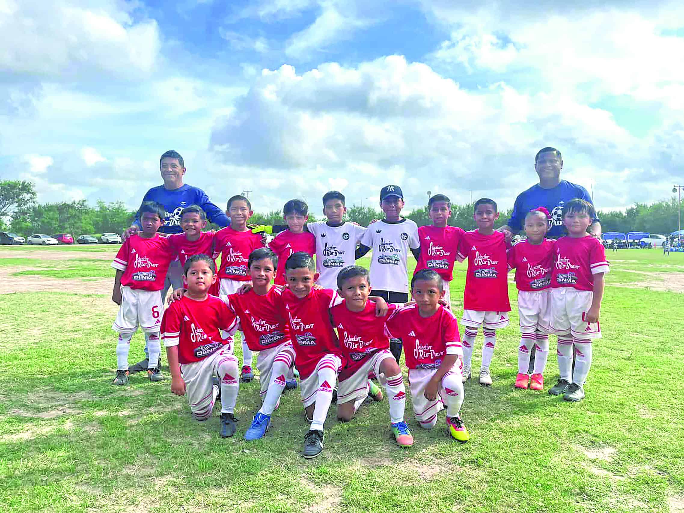 Representan niños a Río Bravo en el estatal de Futbol