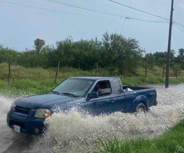 Escasa lluvia crea encharcamientos