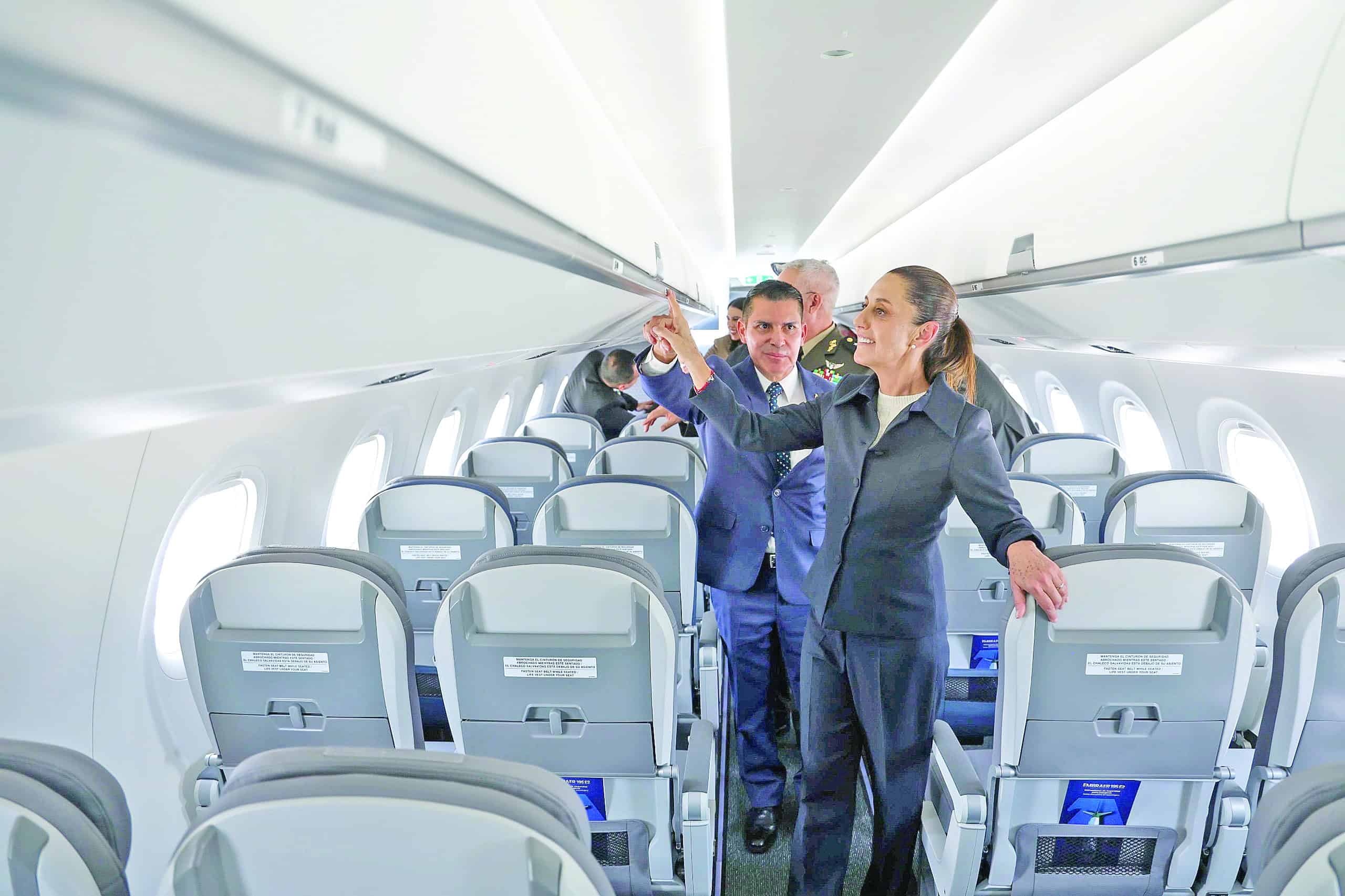 Recibe Mexicana primera aeronave