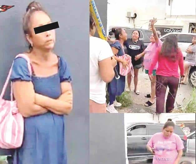 Sorprenden a mujer robando en domicilios
