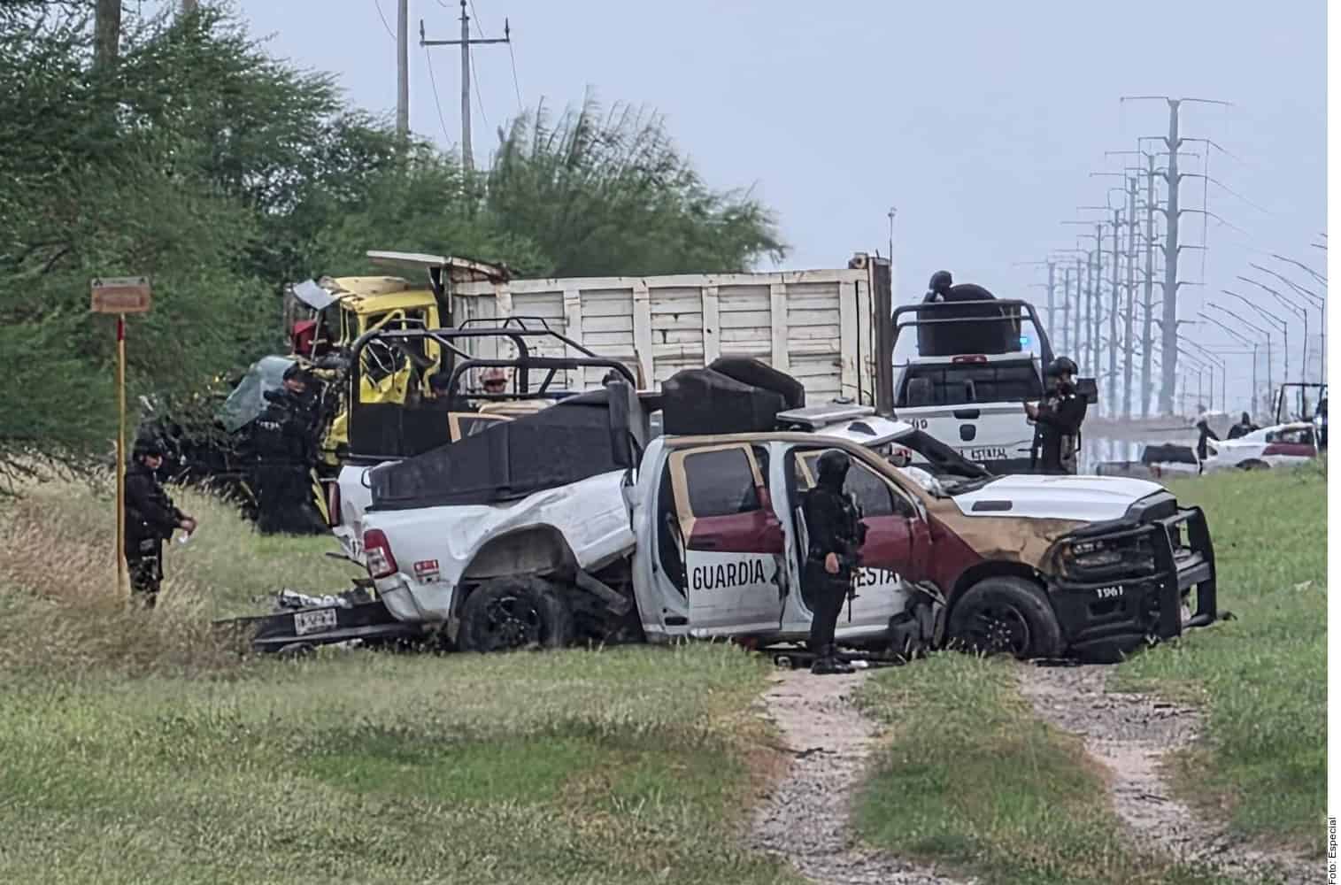 Mueren policías en un accidente