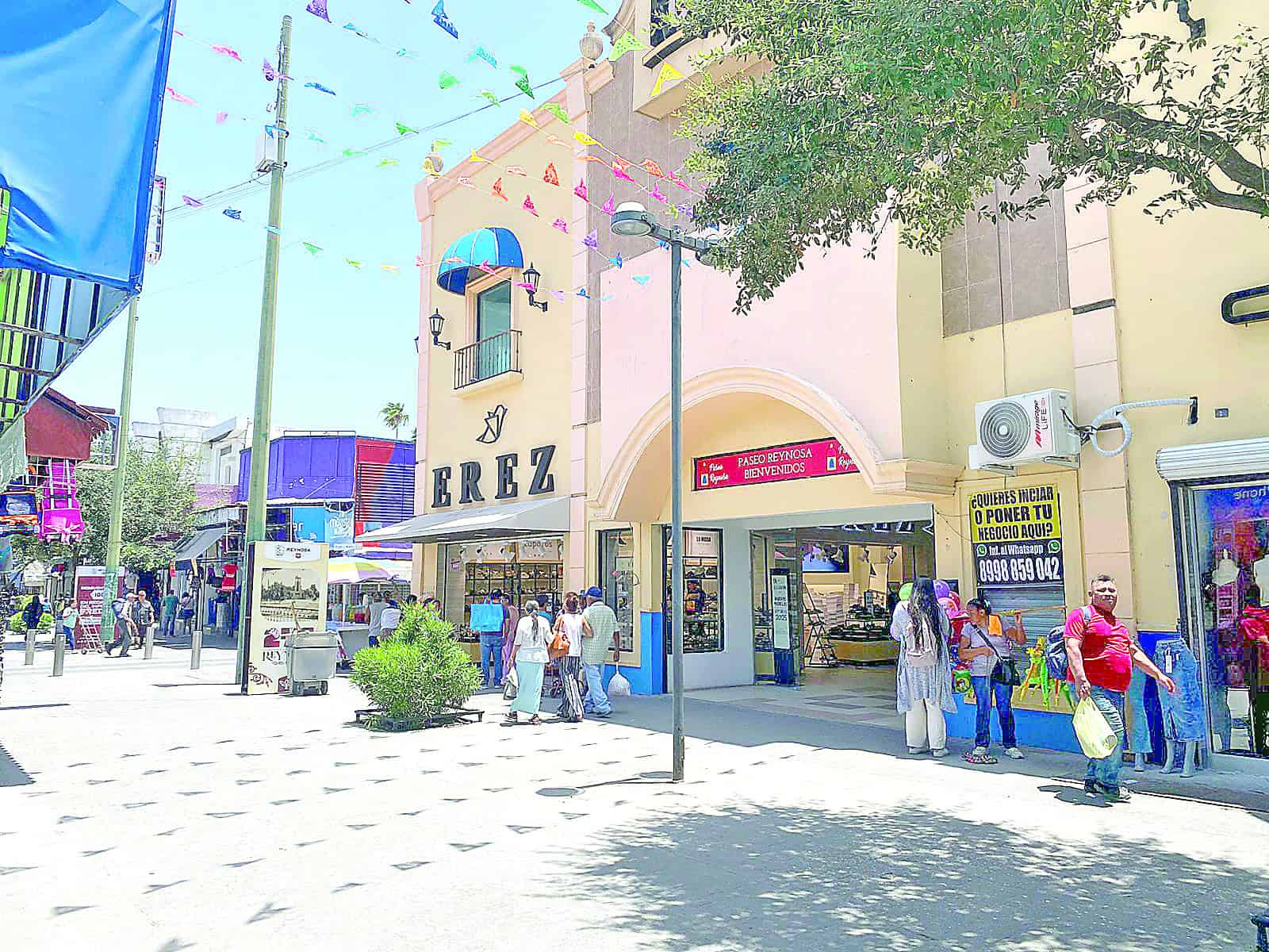 Exigen mayor seguridad en la peatonal Hidalgo