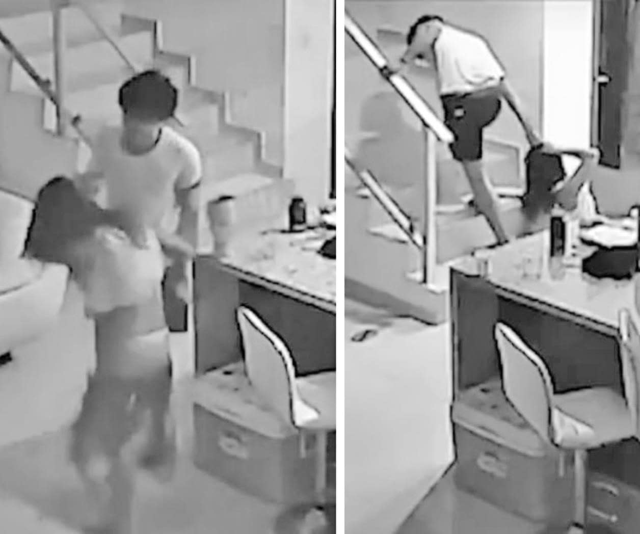 Exhiben golpiza a mujer en domicilio