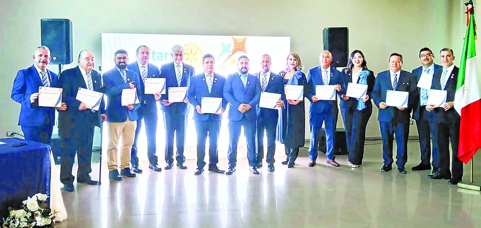Gerardo González, nuevo dirigente de los rotarios
