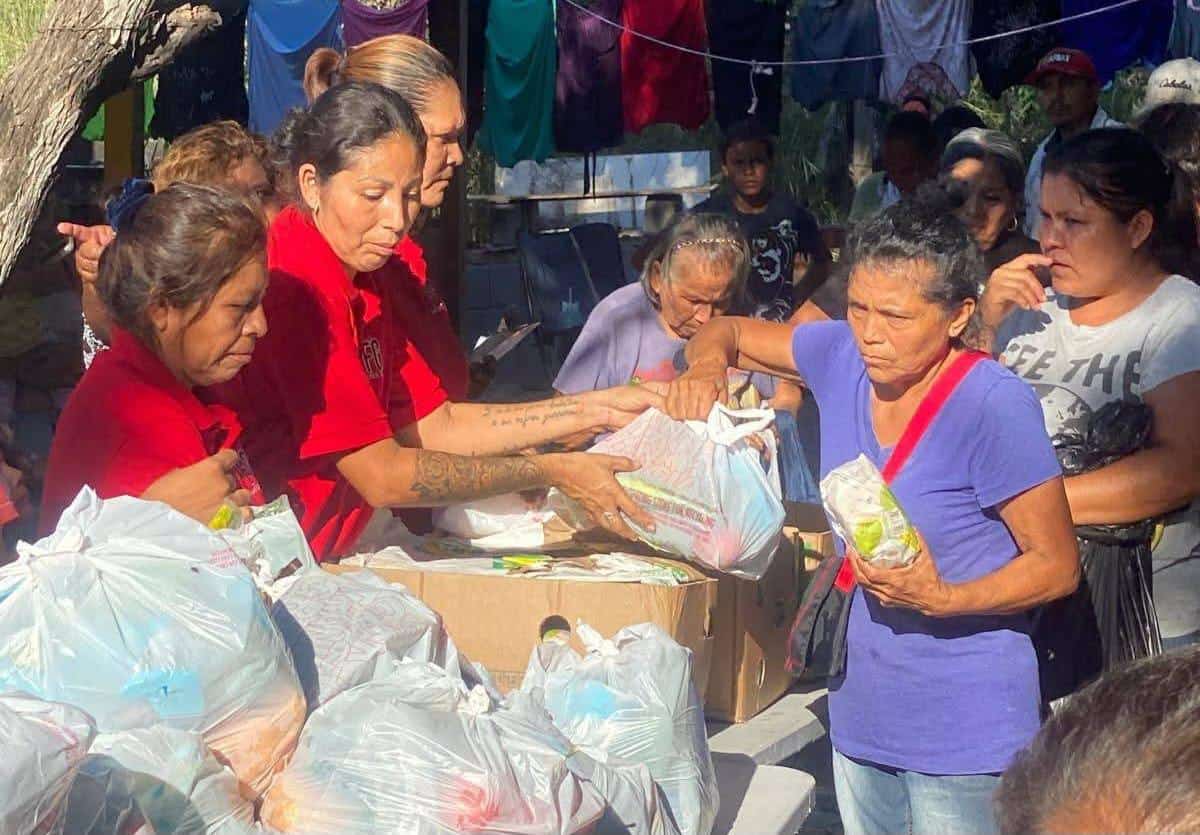 Lleva asociación comestibles a ampliación Benito Juárez