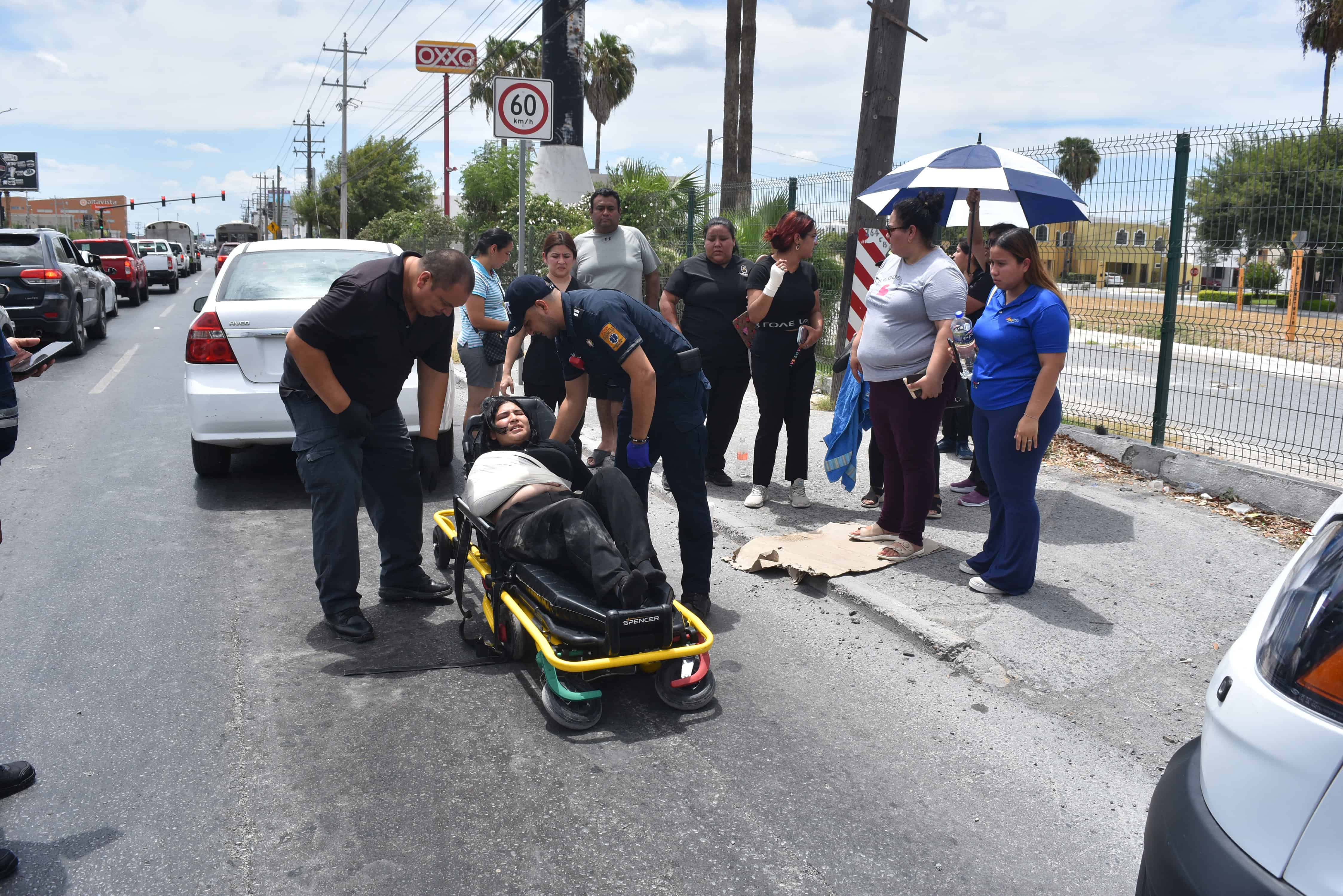 Atropellan a mujer en bulevar Hidalgo