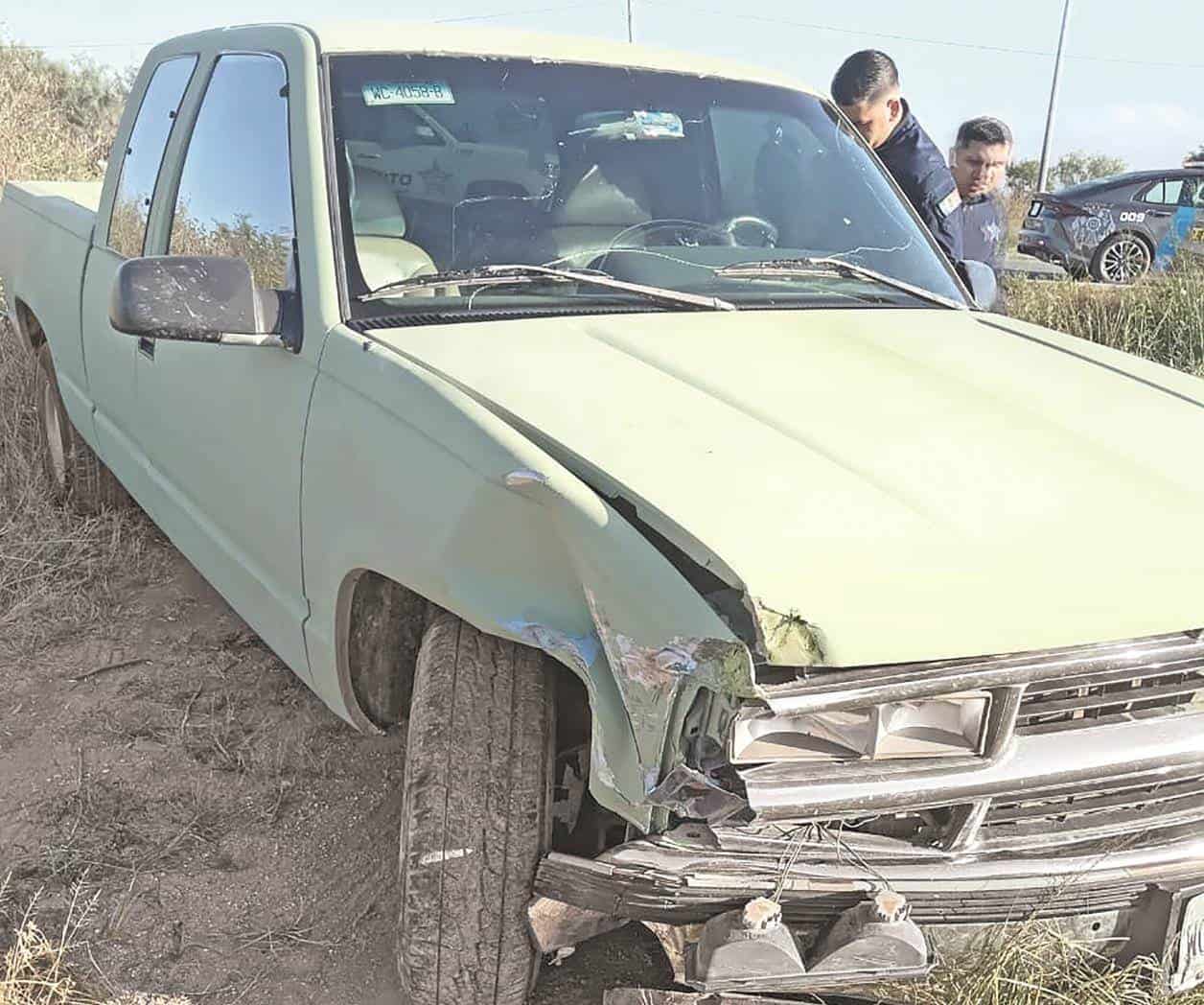 Se vuelca amanecido
