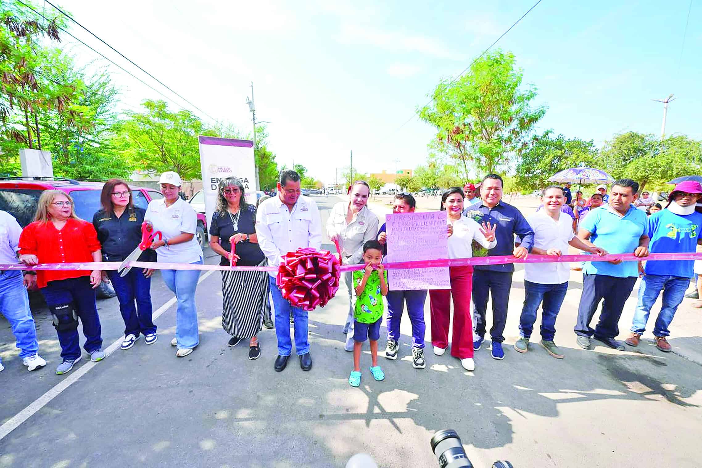 Más pavimentación para Nuevo Laredo