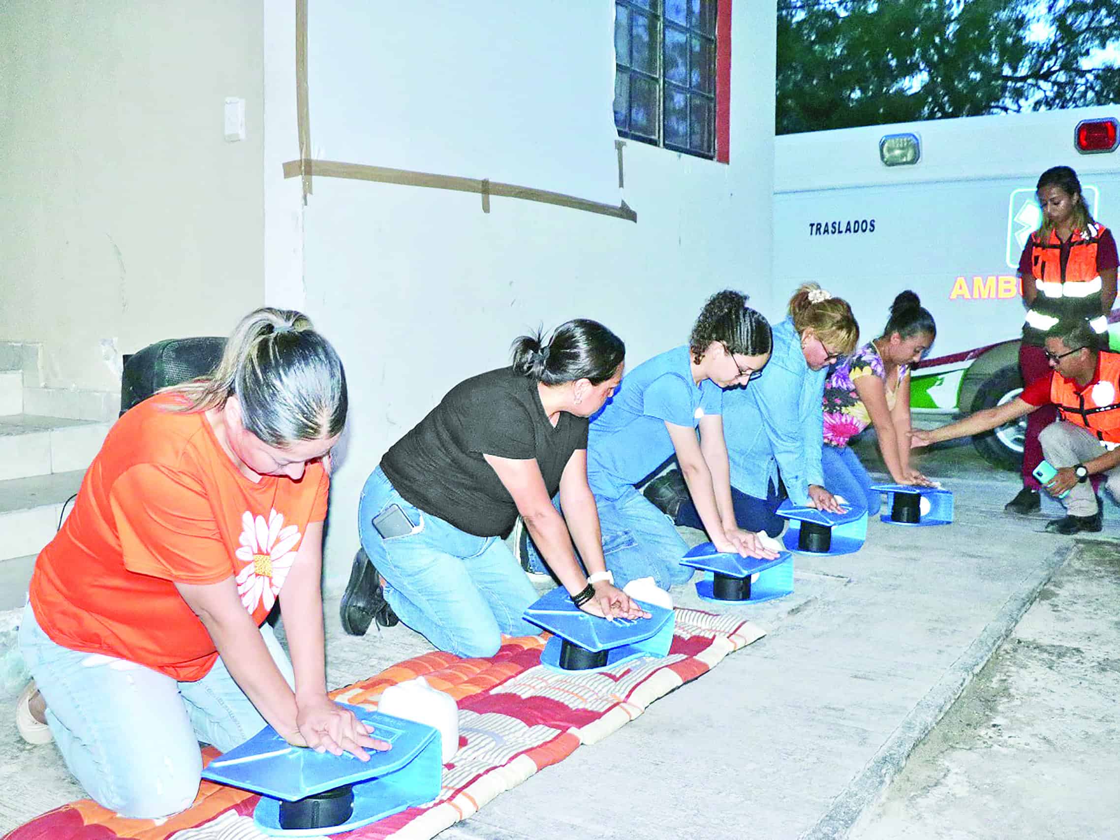 PC imparte curso de primeros auxilios