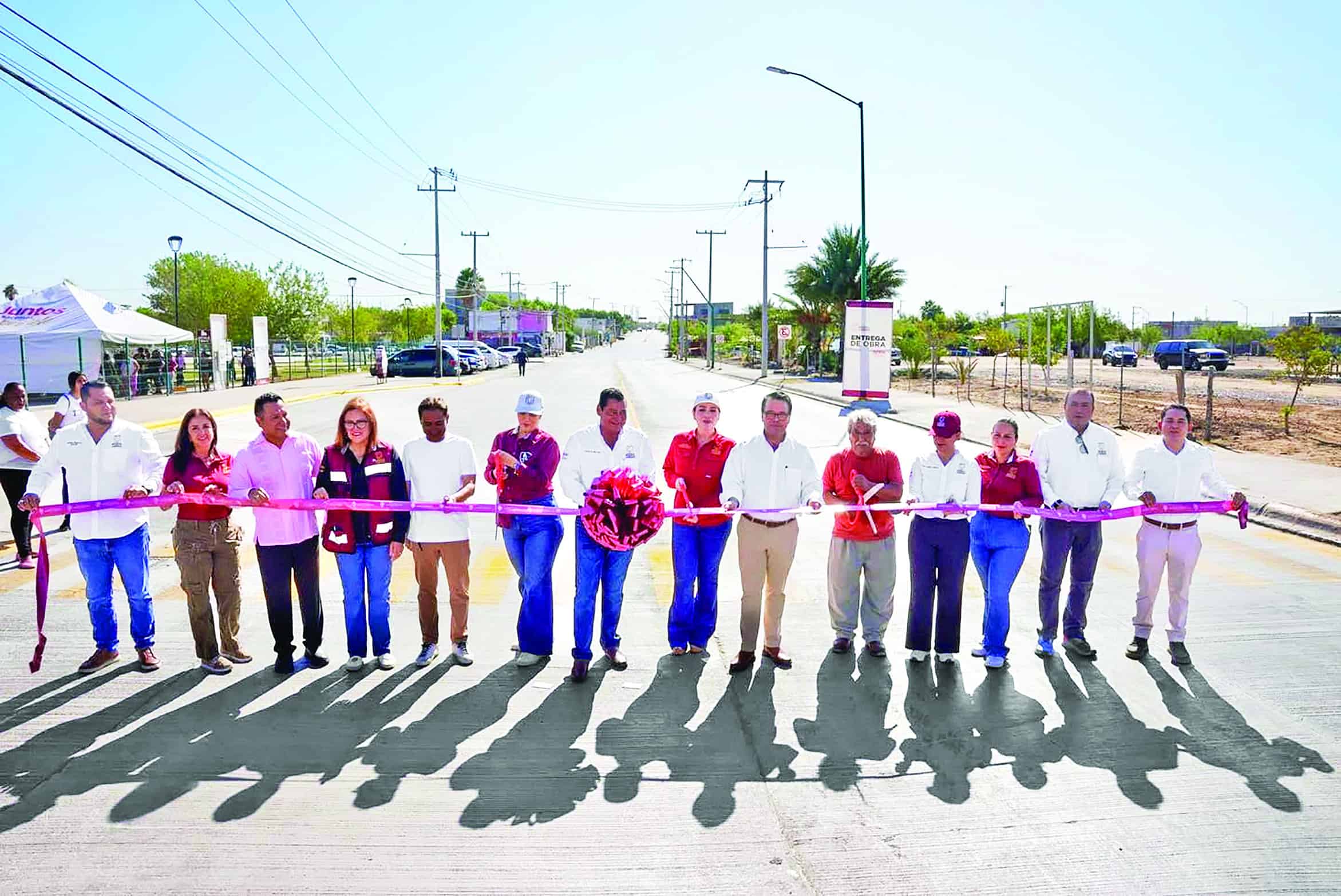 Entregan más obras en la Francisco Villa