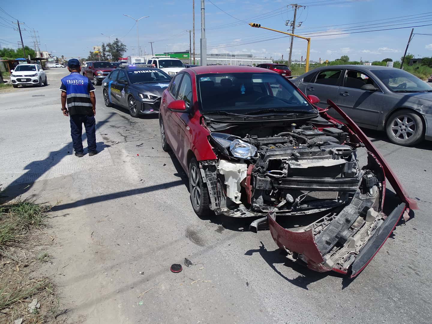 Termina KIA en chatarra