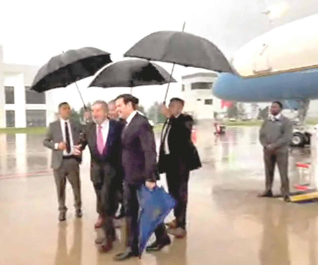 Llega Rubio al país