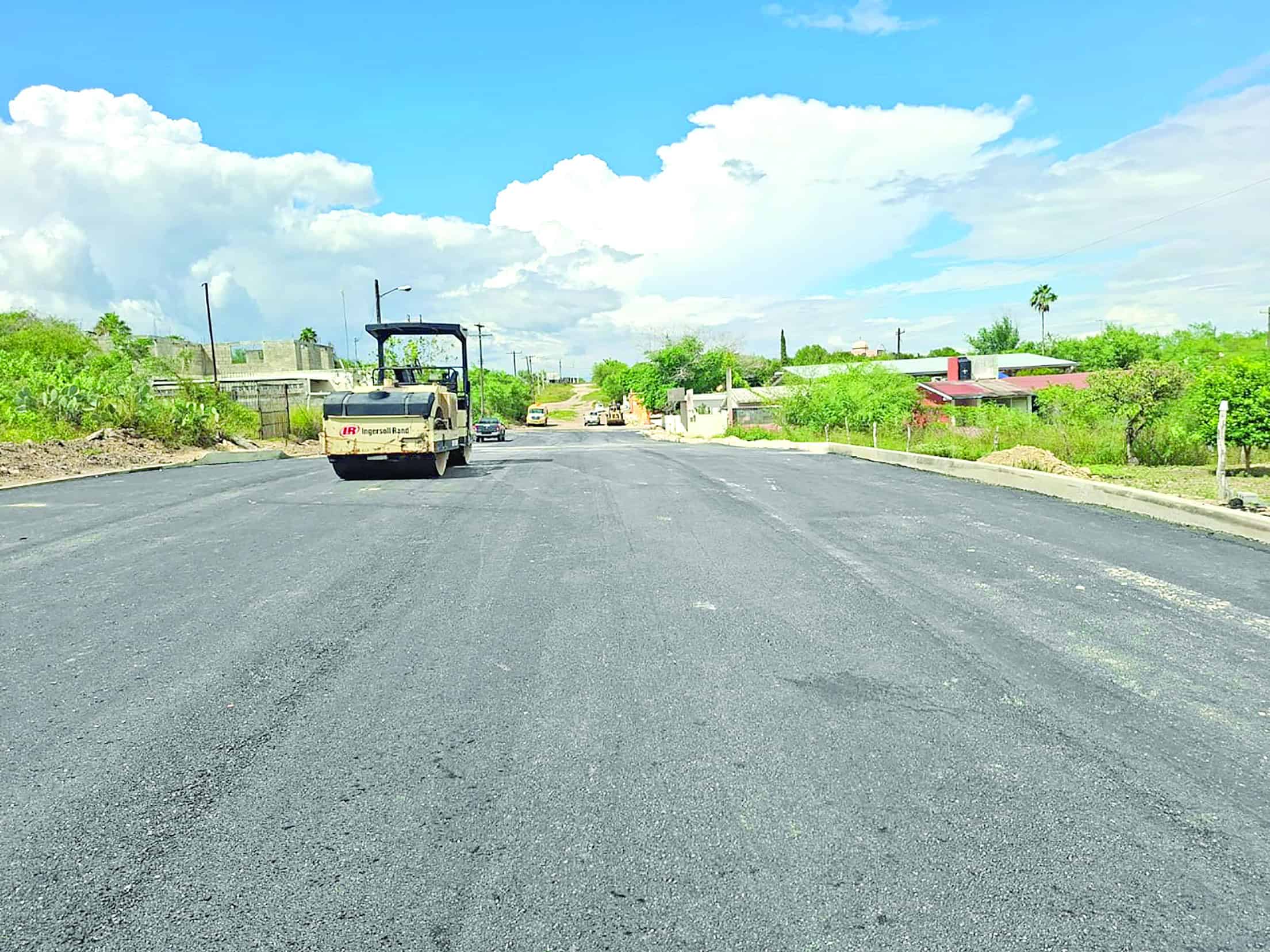 Concluye pavimentación asfáltica en Col. Loma Alta