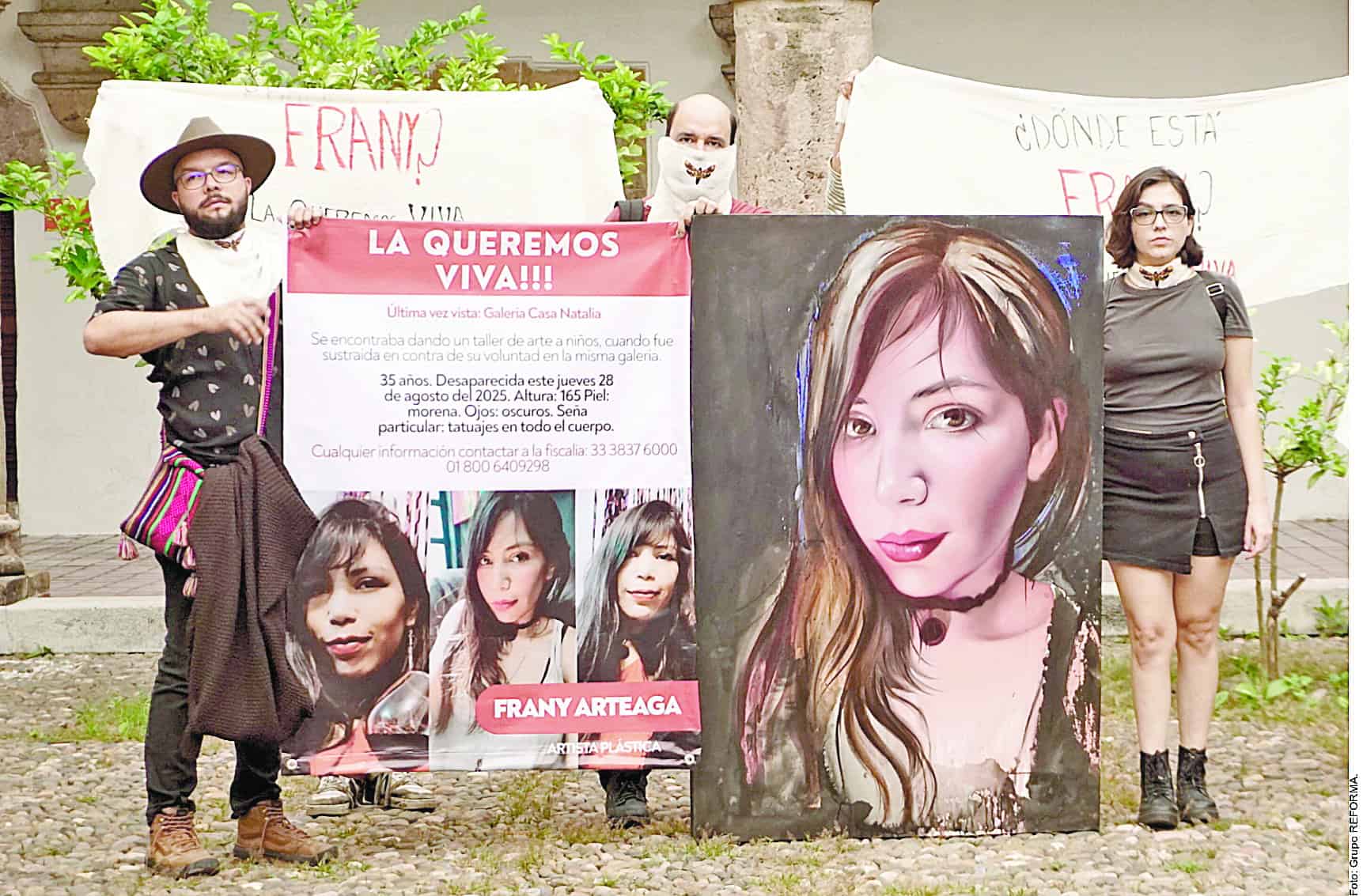 Realizan marcha en honor a Frany Artega