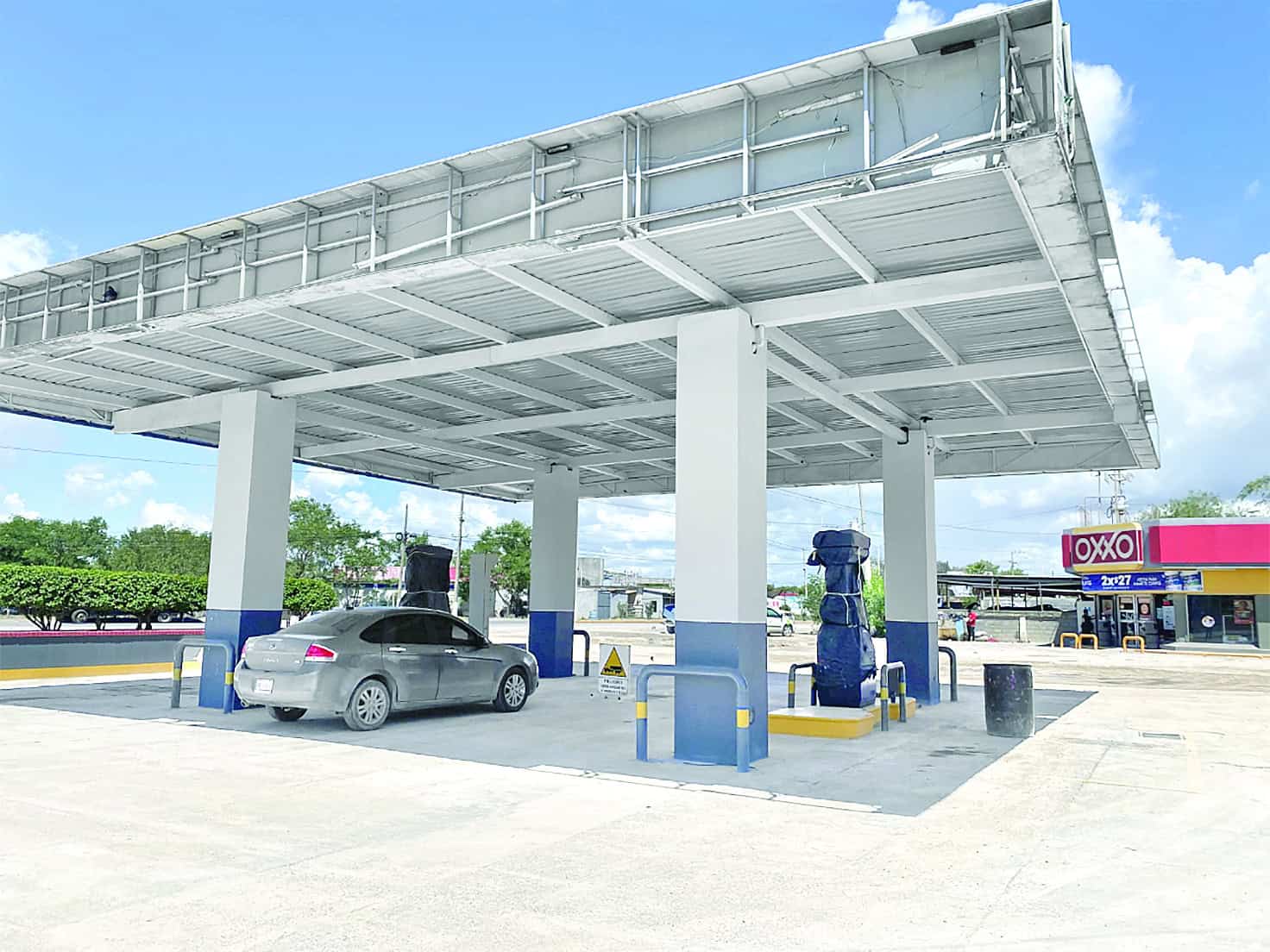 Rehabilitan gasolinera en Nuevo Progreso