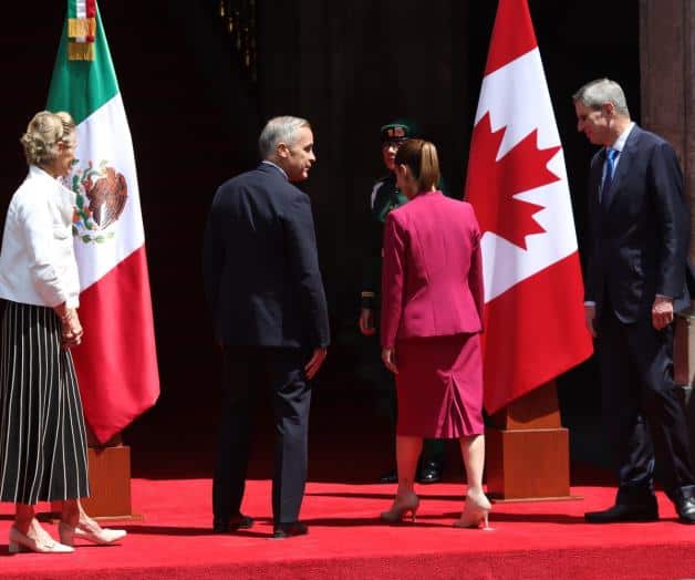 México y Canadá refuerzan alianza en seguridad y comercio rumbo a revisión del T-MEC