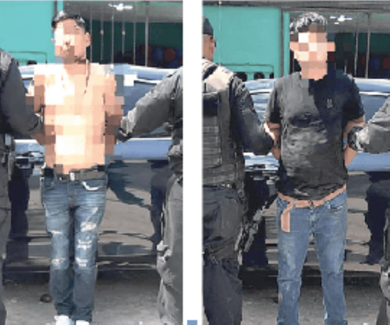 Detienen a dos por portación de arma