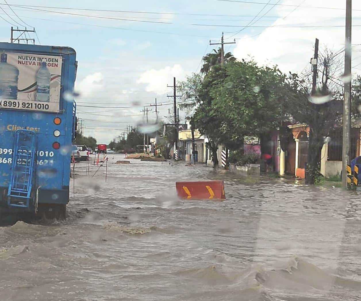 Claman vía alterna ante inundaciones