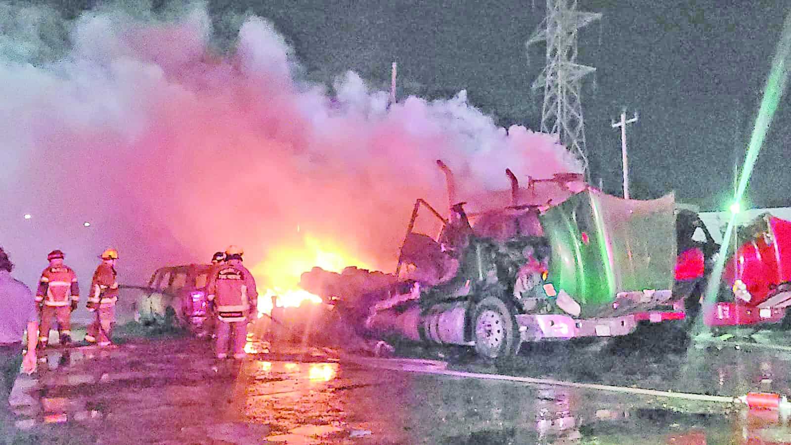 Cortocircuitos causan incendios en unidades motrices