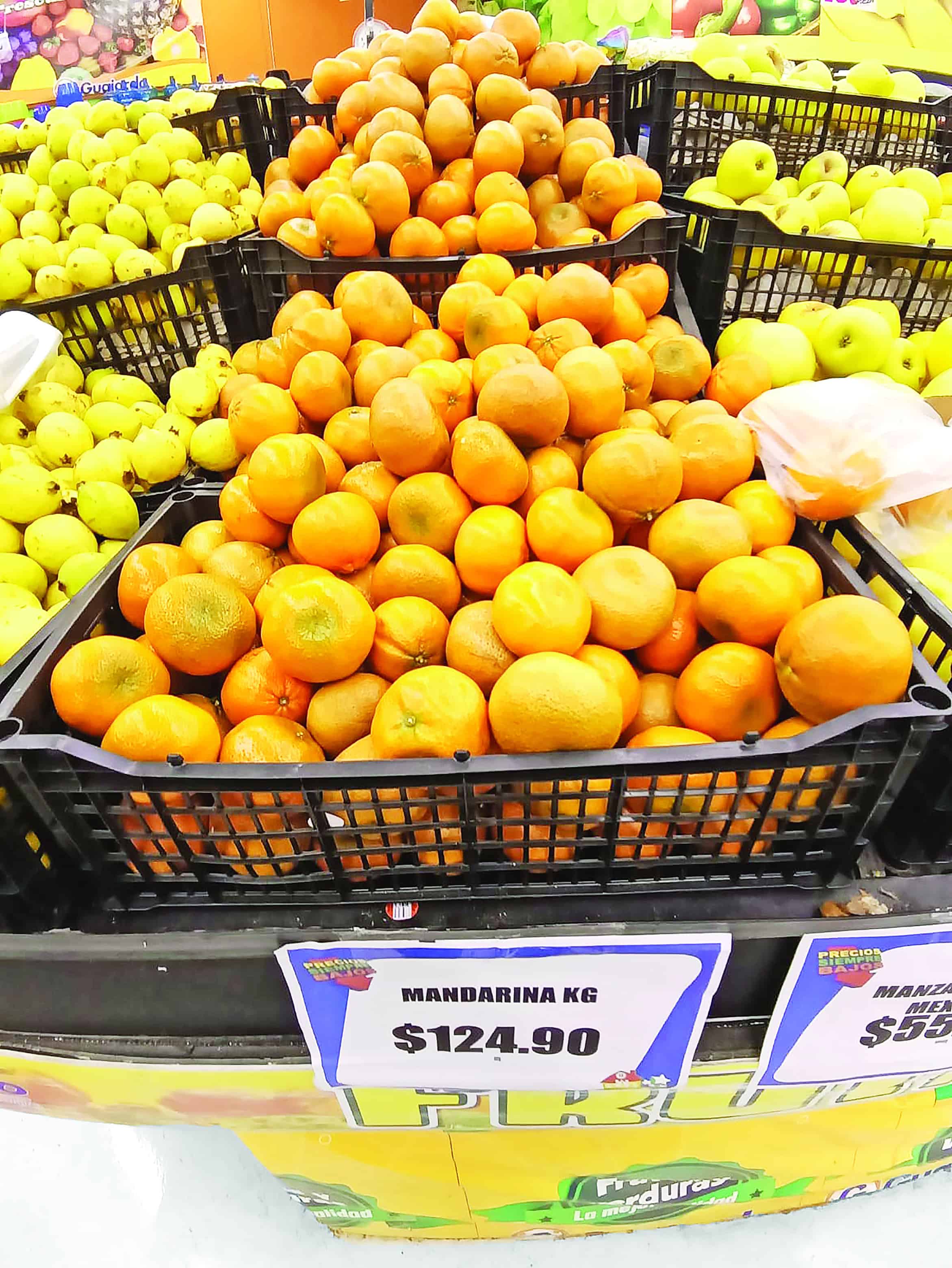 Mandarina en octubre 2025: precio se dispara