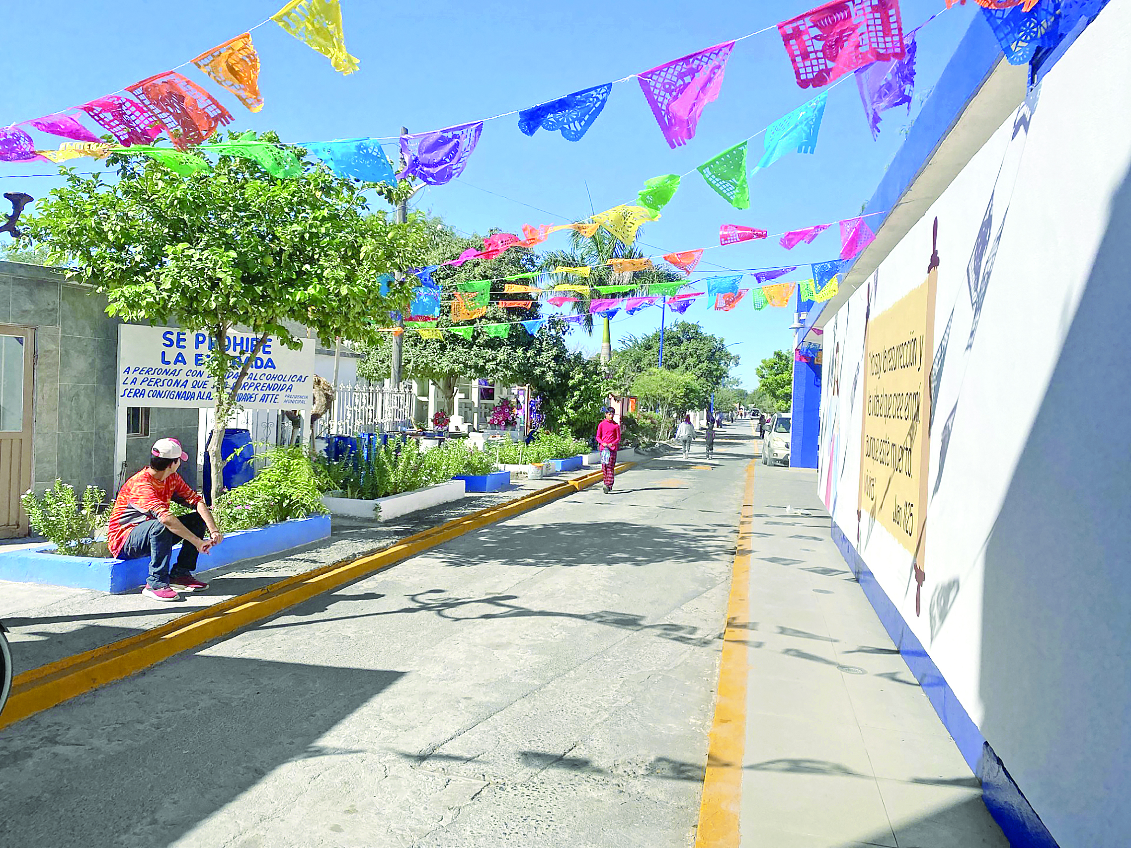 Festividades del Día de Muertos en Nuevo Progreso