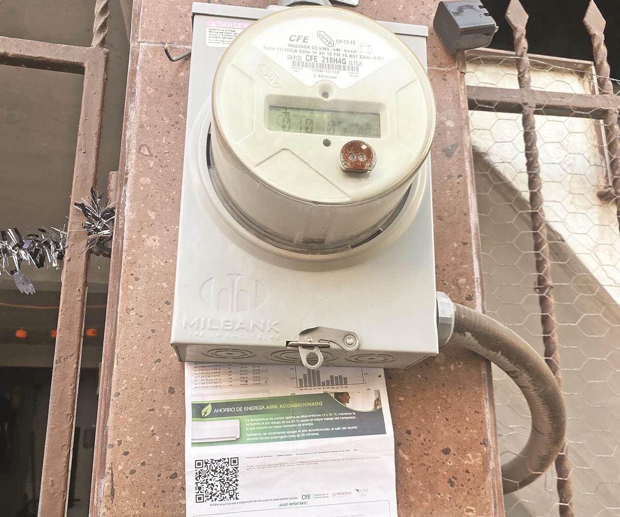 Advierten sobre incremento en recibo de luz