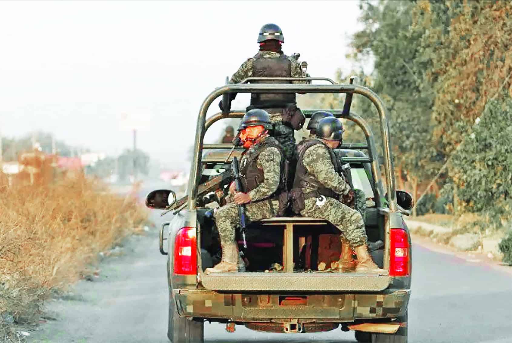Guardia Nacional y Ejército Mexicano rescatan personas en Tamaulipas