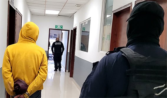 Ciudadano detenido por agresión a Guardia Estatal