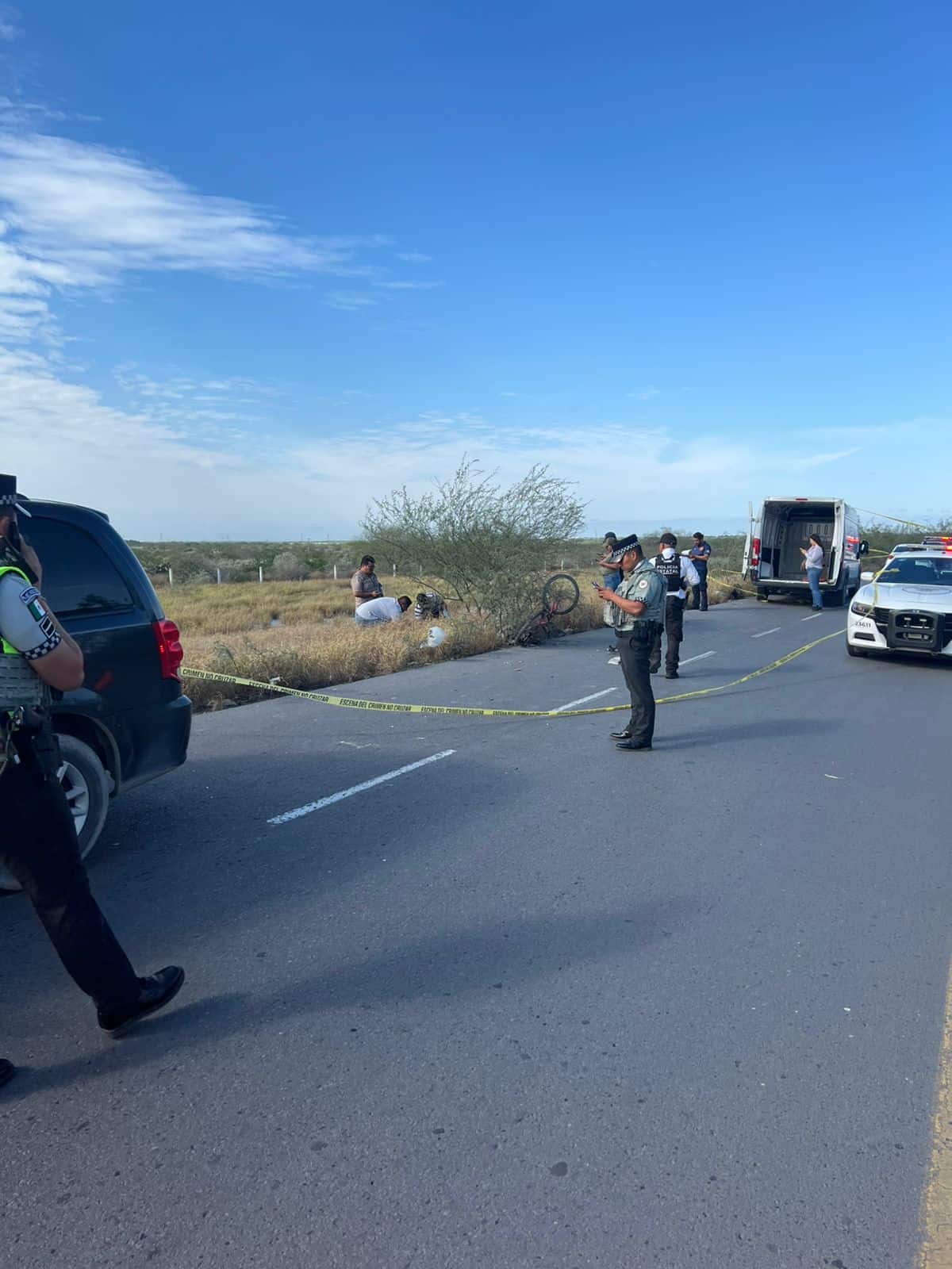 Tragedia en viaducto Reynosa: Dos ciclistas fallecen en fatal accidente