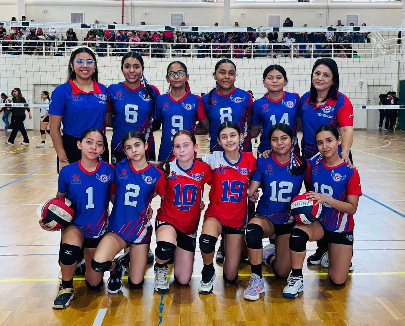 Club Ángeles avanza a etapa Regional en voleibol femenil