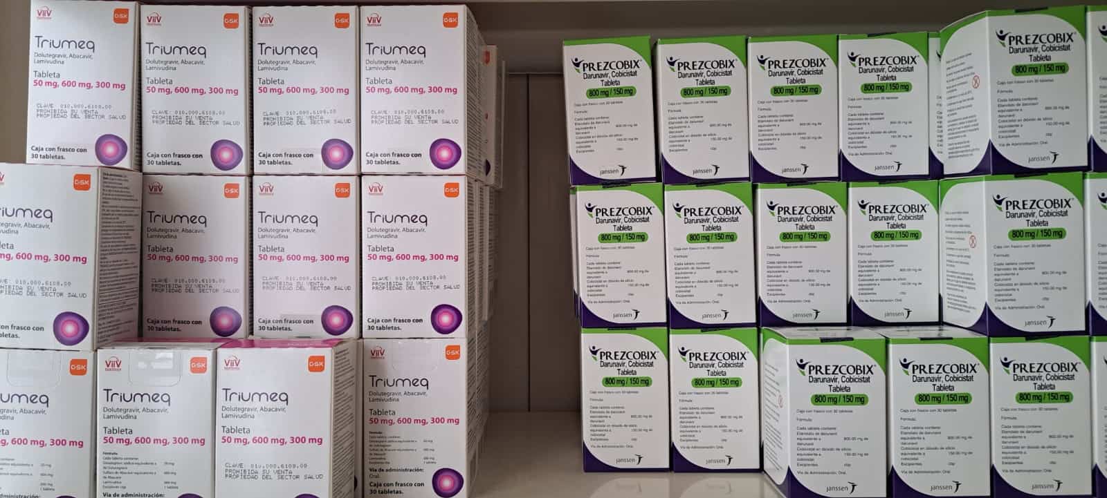 Disponibilidad total de retrovirales en UNEME/CAPASITS de Reynosa