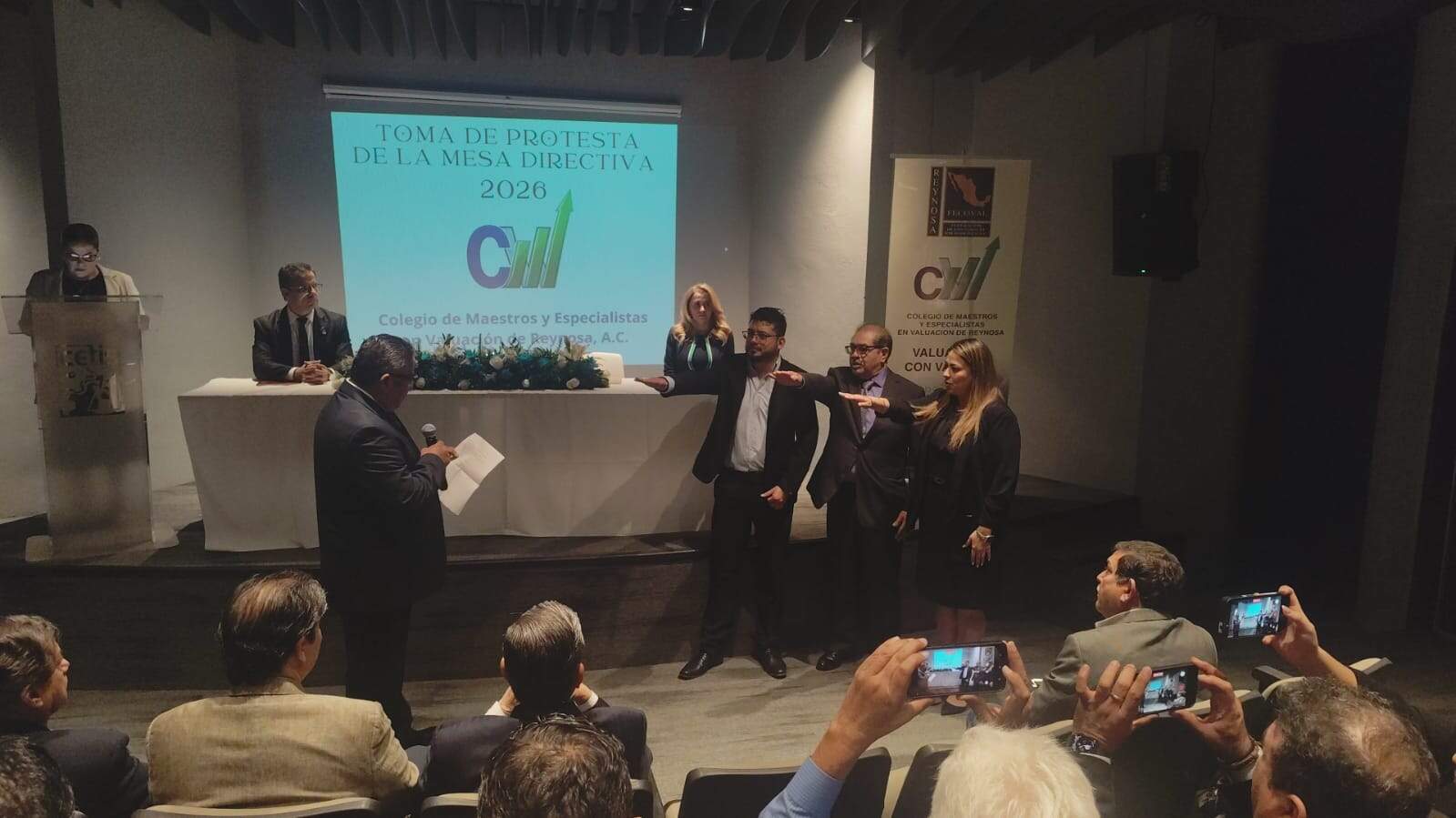 J. Cruz Ruiz Negrete lidera el Colegio de Valuadores en Reynosa